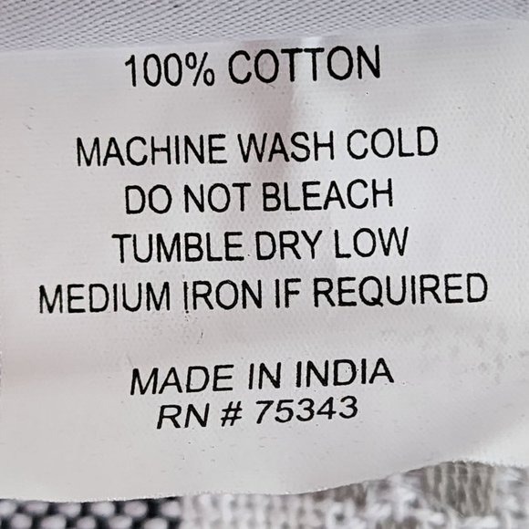 Bohemian Style‎ Decorative Indian Cotton Blue Throw Blanket With Texture 50x60in - Picture 9 of 13